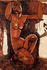 Caryatid 1 by Amedeo Modigliani
